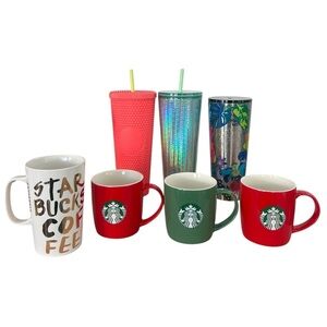 Bundle Starbucks Bundle! 3 Tumblers and 4 Coffee Mugs